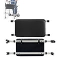 thumbnail image 1 of Asiento ajustable para andador, asiento plegable acoplable para personas mayores con discapacidad, rango de 51 a 61 cm (cuero), 1 of 5