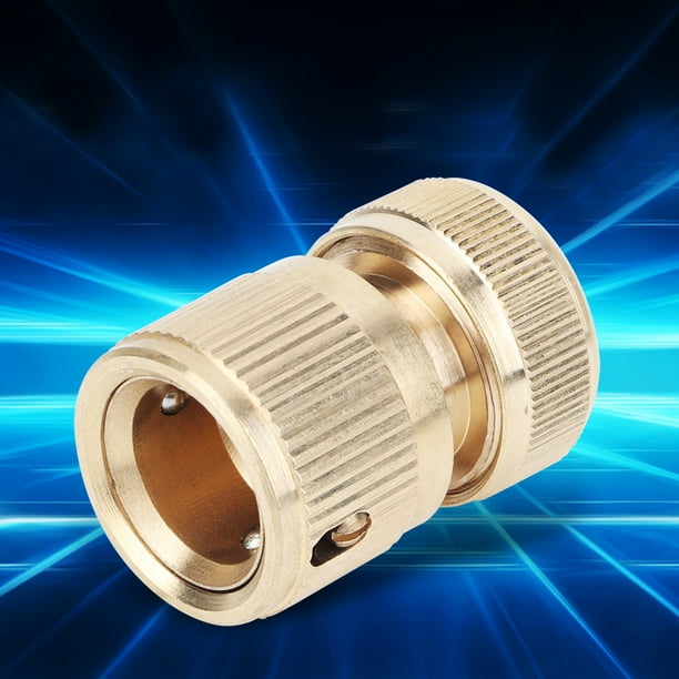 Conector rápido de manguera, conector de manguera de conexión rápida de 1/2" Adaptador de manguera Diseñado meticulosamente