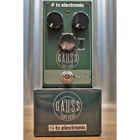 TC Electronic Gauss Tape Echo Delay Guitar Effect (Best Tape Delay Pedal 2019)