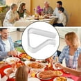 thumbnail image 7 of 24 Pieces Clear Tablecloth Clips, Durable Plastic Table Cover Holders, Windproof Transparent Clamps for Securing Tablecloths Indoor Outdoor Party, Wedding, Christmas Event, Picnic, Camping (24 Large), 7 of 7