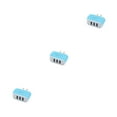 thumbnail image 3 of Adaptador de pared USB Universal Cateissary 3 puertos enchufe europeo/estadounidense, 3 of 6