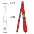 thumbnail image 2 of Fotbe Cool Crocodile With Sunglasses Corbata Clásica para Hombre con Estampado – Corbata de Seda Jacquard Tejida, para Negocios, Bodas y Eventos Formales, 2 of 7