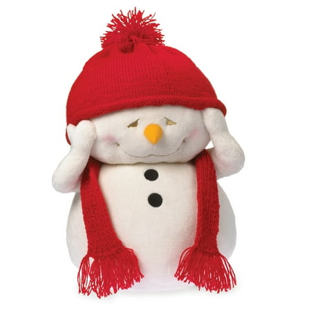 Boyds Bears Snowpinions Snowface Smile Snowman Christmas Plush Toy