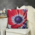 thumbnail image 2 of YINGXI Throw Pillow Cushion Cover, Bunch of and Flowers Fresh Rustic Botanical , Decorative Square Accent Pillow Case 18x18in, 2 of 5