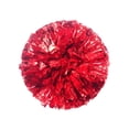 thumbnail image 4 of Pompones de animadora, bola de flores de animadora con agujeros para los dedos, pompones portátiles profesionales para el de animadoras para Rojo, 4 of 8