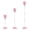 Pink, variant on YAMB Street Lamp Bubble Tower with Lights, Rechargeable Standing Bubble Maker, Automatic Bubble Machine Torch Garden Lamp, Adjustable Height Street Light for Outdoor Garden, Patio Decor, Green