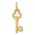 thumbnail image 1 of 14k Yellow Gold Dainty Letter G Initial Name Monogram Necklace Charm Pendant, 1 of 6