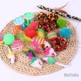 thumbnail image 2 of MaPinKa 21 PCS Cat Toys Set Interactive - Keep Your Indoor Cats Entertained with Cat Tunnel, Cat Toy Balls, Crinkle Balls, Cat Wand and More! Includes Cat Mouse Toys, 2 of 7