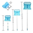 thumbnail image 6 of Pebbuoy Pool Skimmer Net with Adjustable Telescopic Aluminum Pole Easy Installation Swimming Pool Net Skimmer Rake with Ultra Fine Mesh Pool Leaf Skimmer, 6 of 7