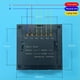 thumbnail image 5 of Interruptor de Pared Inteligente Tuya Zigbee de 3,5 Pulgadas con Pantalla Táctil, 4 Grupos, 8 Direcciones, Sensor de Radar, Interruptor de Atenuación, Hogar Inteligente A, 5 of 5