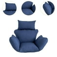 thumbnail image 6 of oshhni Egg Chair Cushion Hanging Seat Cushion for Family Balcony Outdoor Dark Blue, 6 of 9