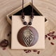 thumbnail image 3 of Collar vintage con colgante de madera, collares largos para mujer, estilo étnico bohemio, joyería hecha a mano, collar con colgante de madera, hoja, 3 of 5