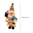 thumbnail image 2 of PPgejGEK Easter Basket Stuffers for Teens Christmas Ornaments Standing Flannel Santa Claus Doll Doll Decoration Christmas Gift Pendant Clearance Sales Stocking Stuffers for Kids, 2 of 2