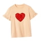 thumbnail image 4 of Camiseta para mujer Verano Tops Cuello Redondo Camisa para Vacaciones Calle Mochilero L, 4 of 8