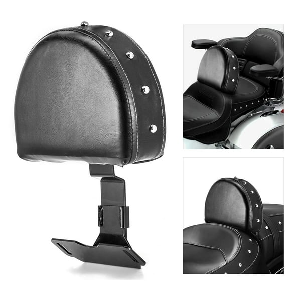 Driver Backrest Studded Pad Quick Release Compatible with 2014-2024 Indian Chief, Darkhorse, Springfield, Roadmaster 2014-2018 Chieftain Dark horse