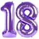 thumbnail image 1 of Globos con números Enyeopd, 40 cm, color morado, para fiesta de cumpleaños, 1 of 6