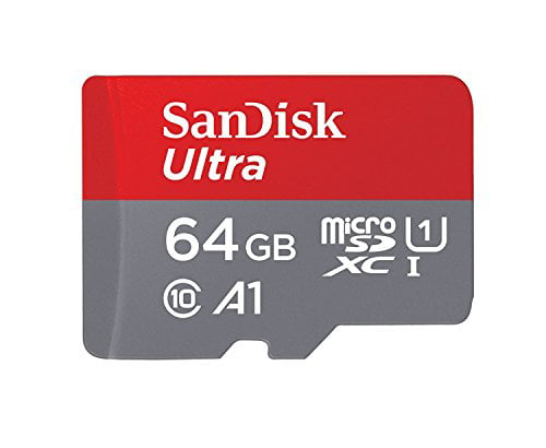 SanDisk Memory Card 64GB Ultra MicroSD Works with LG K50S, LG K30 