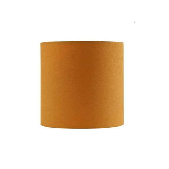 Aspen Creative 31238 Transitional Drum (Cylinder) Shape Spider Construction Lamp Shade in Honey, 8" wide (8" x 8" x 8")
