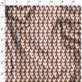 thumbnail image 3 of Soimoi Brown Velvet Fabric Hen Bird Print Fabric by the Yard 58 Inch Wide, 3 of 6