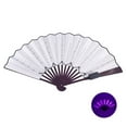 thumbnail image 2 of Luminous Fan LED Ambiance Light Foldable 12V 8 Inch Glowing Strong Hinge KTV Bar Club Decoration Night Performance Prop Hand Fan, 2 of 8