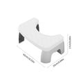thumbnail image 3 of Nsxcdh Toilet Stool Squatting Poop Stool Bathroom Potty Step Stool Toilet Assistance Steps Step Stool Fits All Toilets Detachable Stackable, 3 of 7