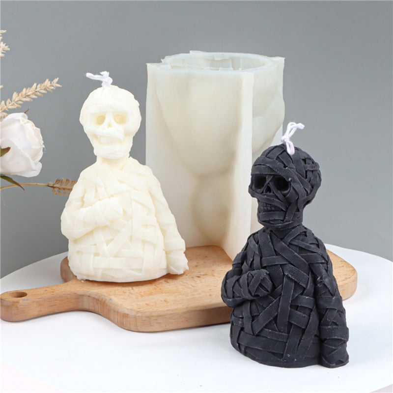 3D Bandage for Head Silicone Mold Candle Plaster Handmade Mould