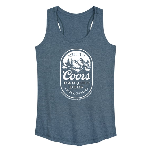 Coors Banquet - Coors Banquet Mountains - Women's Racerback Tank