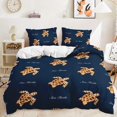 thumbnail image 1 of 3D Bedding Set, Sea Turtle Duvet Cover and Pillowcase, Pink, 1 of 4