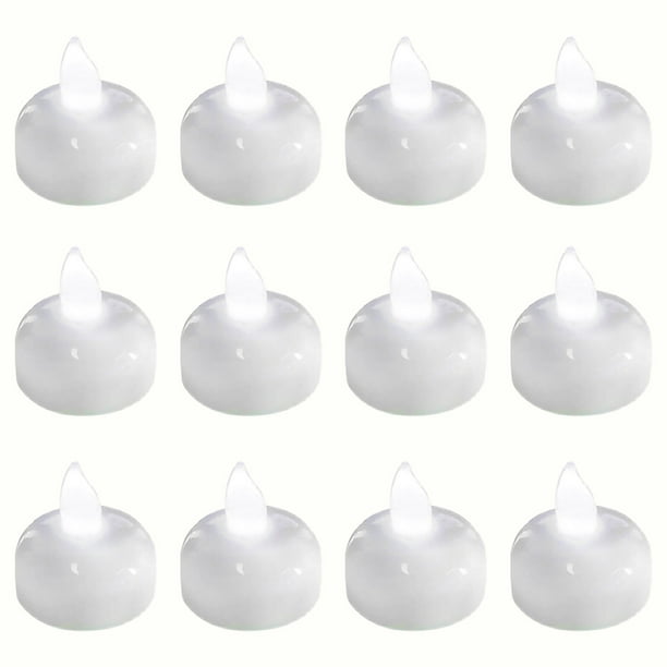 Honoson Lot De 36 Bougies Flottantes Sans Flamme étanches à LED - Fonctionne Avec Piles - Pour Saint-Valentin, Mariage, Fête De Mariage - Décoration De Piscine (lumière Jaune Honoson Lot De 36 Bougies Flottantes Sans Flamme étanches à LED - Fonctionne Avec Piles - Pour Saint-Valentin, Mariage, Fête De Mariage - Décoration De Piscine (lumière Jaune