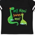 thumbnail image 4 of Inktastic My Nani Loves Me Grandson Dinosaur Boys Toddler T-Shirt, 4 of 5