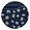 Daisy a, variant on Garden-Inspired Floral Round Table Cover Elastic Edge Waterproof Tablecloth with Spring Floral Pattern