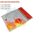 thumbnail image 3 of ISOP USA Silicone Money Deposit Bags, Fireproof & Waterproof, 1 Count, 3 of 5