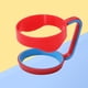 thumbnail image 2 of Asa para vasos de 30 oz, ligera, a prueba de derrames, portátil, antideslizante, para RTIC OZARK TRAIL SIC CUP y más, para agua, café, taza de viaje (roja), 2 of 5