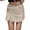 Beige, variant on QHFBli Mini Skorts Low Waist Skirt with Shorts Side Slit 2026 Sports Daily Going Out Outfits