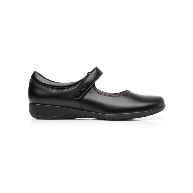 Mary Jane Flexi para Niña Estilo 35802 Negro Flexi 35802N
