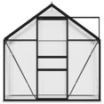 thumbnail image 2 of vidaXL Serre Anthracite Aluminium 1.33 M2, 2 of 5