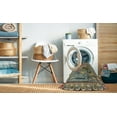 thumbnail image 2 of Ahgly Company Machine Washable Indoor Square Transitional Milk Chocolate Brown Area Rugs, 5' Square, 2 of 7