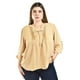 thumbnail image 1 of Blusa con detalle de moño Roman Fashion /Tallas Extras, 2657 (Beige) beige 40, 1 of 6