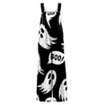 thumbnail image 6 of HAJWOH Halloween Women’s Sleeveless Loose Fit Jumpsuit With Halloween Print Wide Leg Overalls Casual Style(Black,2XL), 6 of 6