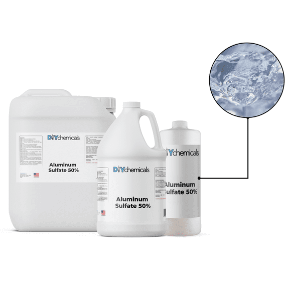 DIYChemicals Aluminum Sulfate – Liquid 5 Gallons