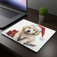 thumbnail image 3 of DistinctInk Mouse Pad - 1/4" Foam Rubber - Kuvaszok Puppy Drawing, 3 of 4
