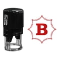 thumbnail image 1 of Printtoo R-40 Octagon Celtic Swirl Frame Alphabet B Monogram Self Inking Rubber Stamp Office Stationary, 1 of 3