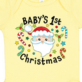 thumbnail image 4 of Inktastic Baby's 1st Christmas Santa with Candy Canes Boys or Girls Baby Bodysuit, 4 of 5