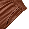 thumbnail image 6 of Mens Tan Cargo Shorts, Multi - Pockets, Belted Waist, Summer Beach Vacations & Outdoor Work, 6 of 6
