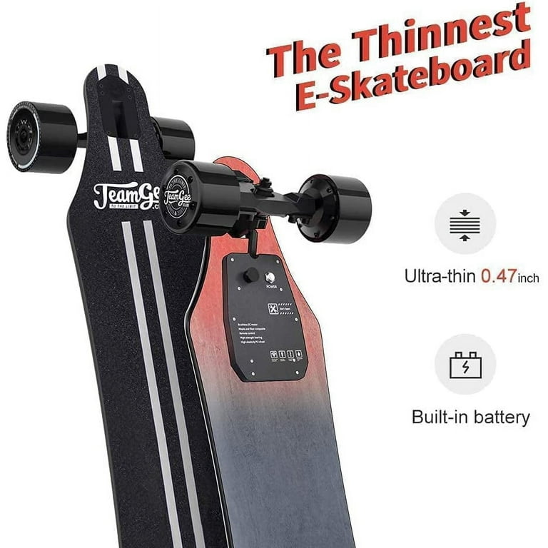 Teamgee H5 電動スケートボード TeamGee H5 37 Inch Electric Skateboard 760W Dual Motors