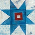 thumbnail image 3 of Averinos, Melissa 20x20 Black Modern Framed Museum Art Print Titled - Modern Americana II, 3 of 5