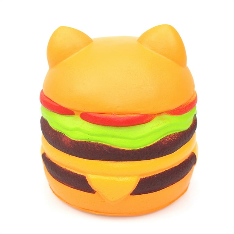Squishy sales burger cat