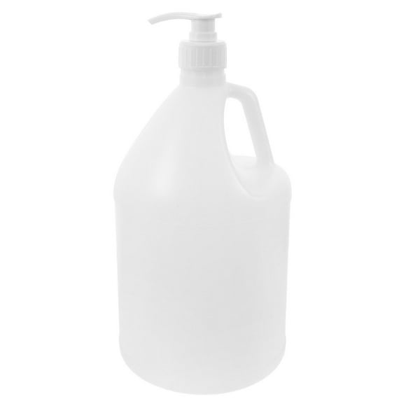 SUTENGDA 1 Set Plastic Bucket Practical Water Bottle Portable Gallon Bottle With Lid And Pump 4L