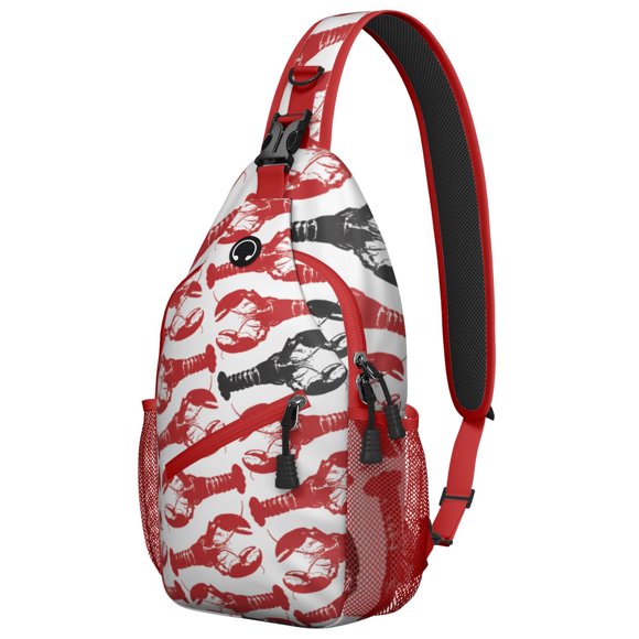 Sac à Dos Léger Motif Vie Marine Océan et Mer, Sac à Bandoulière Durable Multifonction Idéal pour Plage Tropicale Randonnée et Utilisation Extérieure