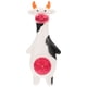 thumbnail image 1 of Juguete chirriante de látex para perros, juguete chirriante con resistencia a las mordeduras en forma de vaca, juguete chirriante interactivo para cachorros, 1 of 4